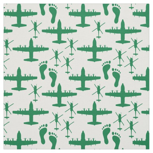 Tissu Motif de l'équipe de Secourt Jolly Green (Échantillon)
