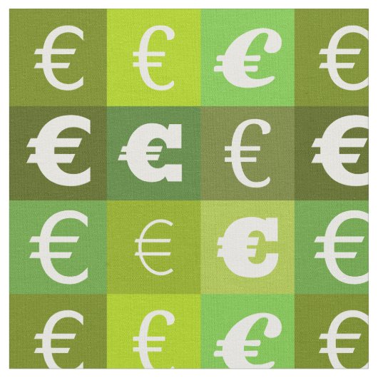 Tissu Motif de l'euro (Fermer)