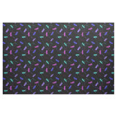 Tissu Motif de libellule coloré (Fat Quarter)