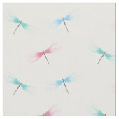 Tissu Motif de libellules (Fermer)