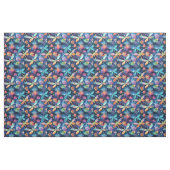 Tissu Motif de libellules vibrantes (Fat Quarter)