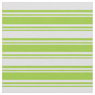 Tissu Motif de lignes/bandes vertes et de lavande