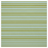 Tissu Motif de lignes bleu clair et vert (Échantillon)
