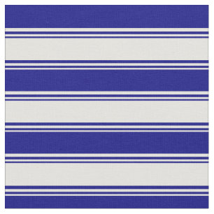 Tissu Motif de lignes bleu et jaune clair