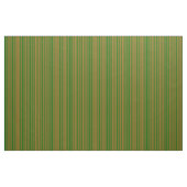 Tissu Motif de lignes chocolat et vert foncé (Yard)
