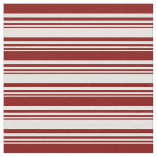 Tissu Motif de lignes couleur jaune clair et marron