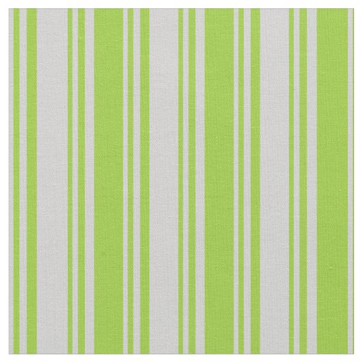 Tissu Motif de lignes gris clair et vert (Fermer)