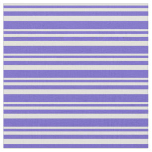 Tissu Motif de lignes/rayures jaune clair et bleu ardois