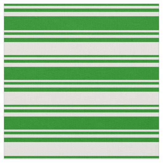 Tissu Motif de lignes vert et blanc clair (Fermer)
