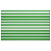 Tissu Motif de lignes vert et blanc clair (Fat Quarter)