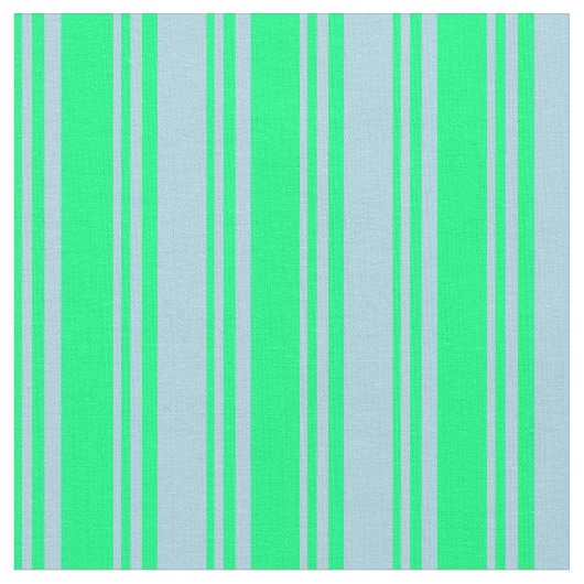 Tissu Motif de lignes vert et bleu clair (Fermer)