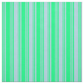 Tissu Motif de lignes vert et bleu clair (Échantillon)