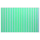 Tissu Motif de lignes vert et bleu clair (Fat Quarter)