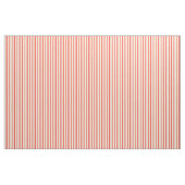 Tissu Motif de lin rouge et beige (Yard)