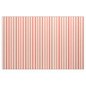 Tissu Motif de lin rouge et beige (Fat Quarter)