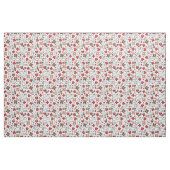 Tissu Motif de l'infirmière des Coeurs rouges (Fat Quarter)