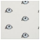 Tissu Motif de l'oeil Husky (Échantillon)