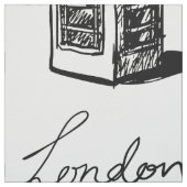 Tissu Motif de Londres (Échantillon)