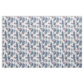 Tissu Motif de Londres Angleterre (Fat Quarter)