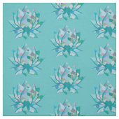 Tissu motif de Lotus (Échantillon)