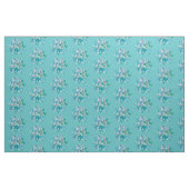 Tissu motif de Lotus (Fat Quarter)