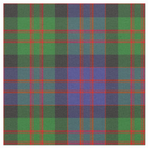 Tissu Motif de MacDonald Scottish Clan Tartan Plaid