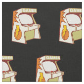 Tissu Motif de machine d'arcade (Fermer)