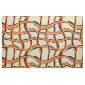 Tissu motif de maillage des lignes ondulées Abstraites (Fat Quarter)