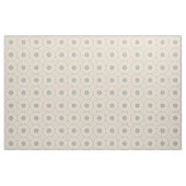 Tissu Motif de mandala moderne orange et vert (Yard)