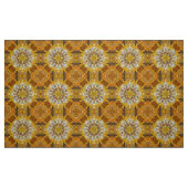 Tissu motif de mandala terrestre (Fat Quarter)