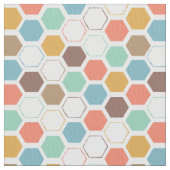 Tissu Motif de module de ruche d'abeille (fermé)