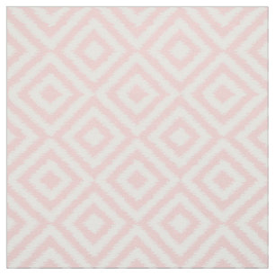 Tissu Motif de mosaïque Carré de Hip Light Pink Ikat D