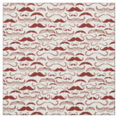 Tissu Motif de moustache, rétro style 3 (Échantillon)