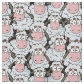 Tissu Motif de mouton (Fermer)