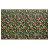 Tissu Motif de musique reggae (Fat Quarter)