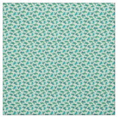 Tissu Motif de nage des tortues de mer (Échantillon)