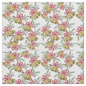 Tissu motif de Noël Bell (fermé)