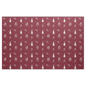 Tissu Motif de Noël d'hiver (Fat Quarter)