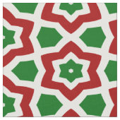 Tissu Motif de Noël Orné (Fermer)