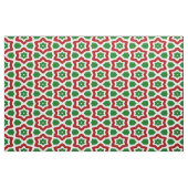 Tissu Motif de Noël Orné (Fat Quarter)