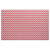 Tissu Motif de Noël Red Chevron (Yard)