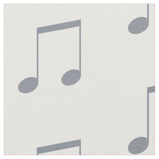 Tissu Motif de note musicale (Fermer)