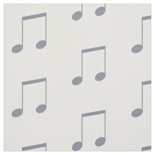 Tissu Motif de note musicale (Échantillon)