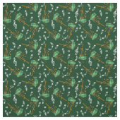 Tissu Motif de notes de musique de cornemuse (Échantillon)