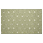 Tissu motif de paon (Fat Quarter)