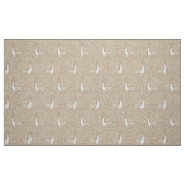 Tissu motif de paon (Fat Quarter)