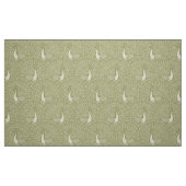 Tissu motif de paon (Fat Quarter)