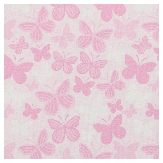 Tissu Motif de papillon (Fermer)