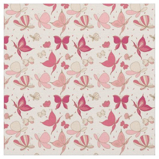 Tissu motif de papillon 2 (Fermer)