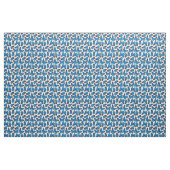 Tissu Motif de papillon bleu de monarque (Yard)